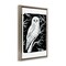 Stupell Industries Forest Owl & Calm Snowfall Floating Frame Design by Hannah Moren